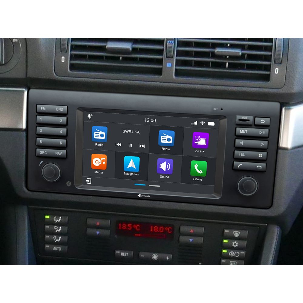 Dynavin D8 Series Οθόνη BMW 5 Series E39 7" Android Navigation Multimedia Station - U-D8-E39-PRO