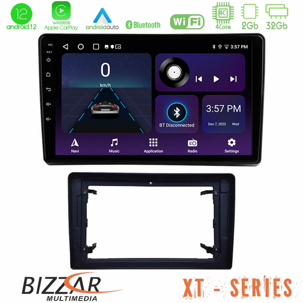 Bizzar XT Series Chrysler / Dodge / Jeep 4Core Android12 2+32GB Navigation Multimedia Tablet 10" - U-XT-JP0927