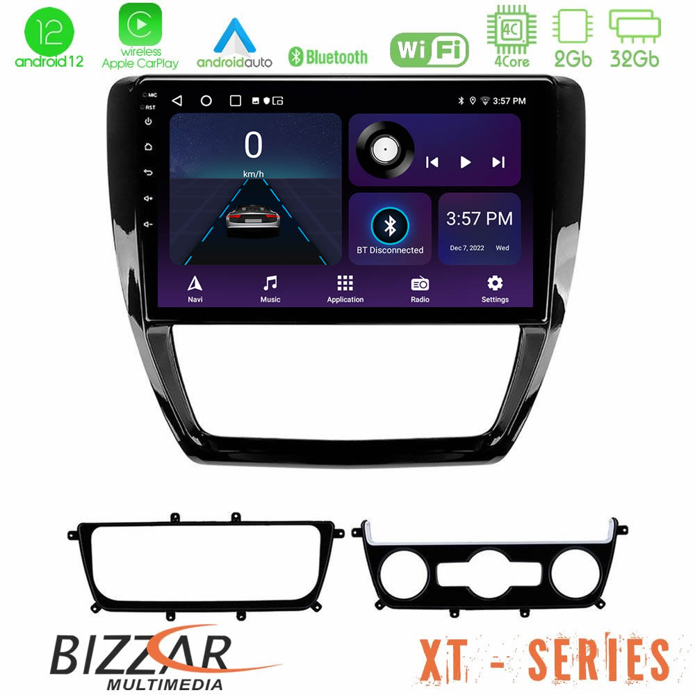 Bizzar XT Series VW Jetta 4Core Android12 2+32GB Navigation Multimedia Tablet 10" - U-XT-VW0001