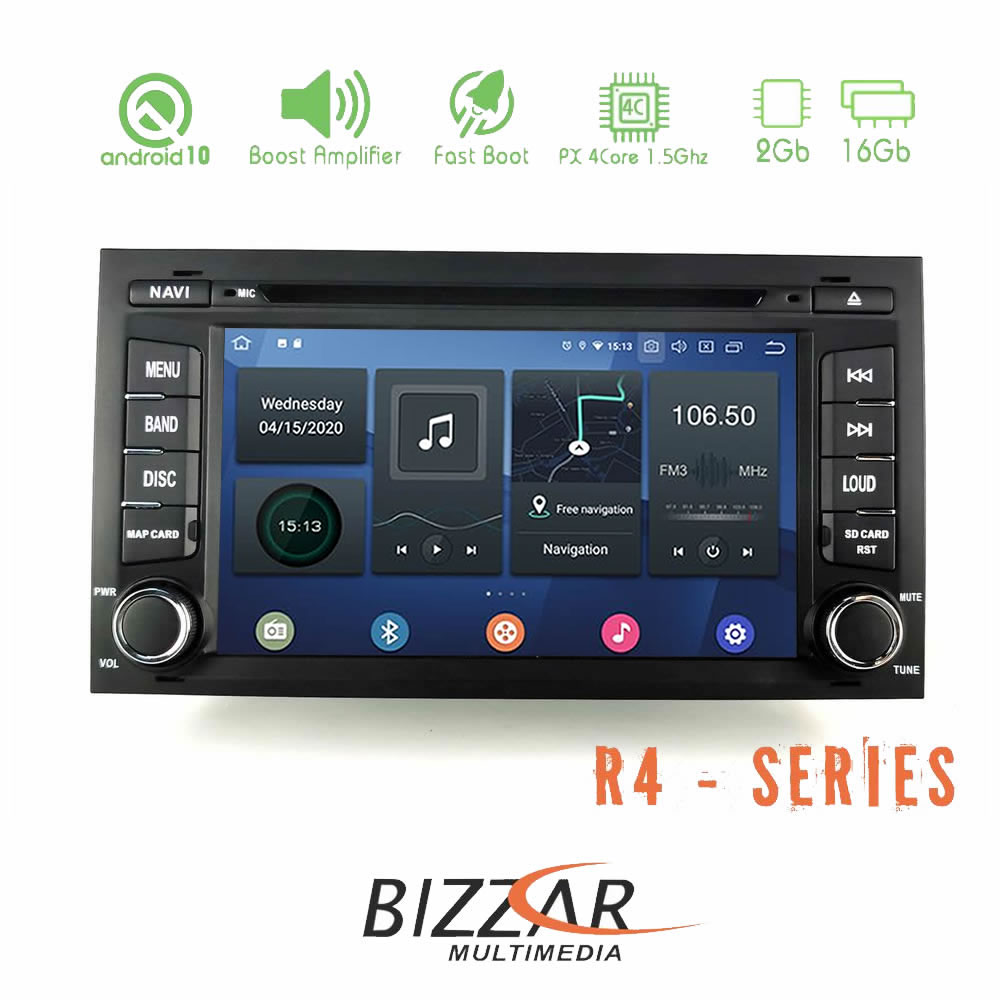 Bizzar Seat Leon/Ibiza Android 10 4core Navigation Multimedia - U-BL-R4-ST51