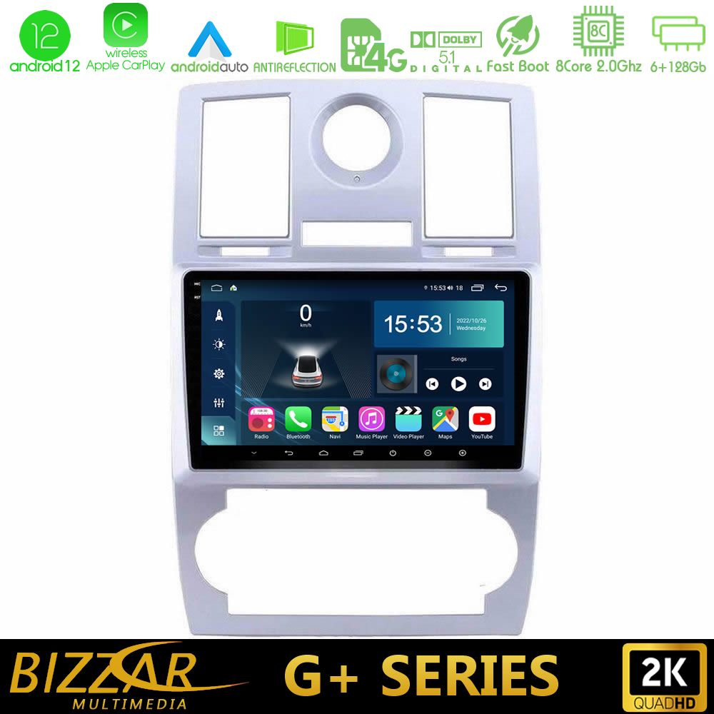 Bizzar G+ Series Chrysler 300C 8core Android12 6+128GB Navigation Multimedia Tablet 9" - U-G-CH0743