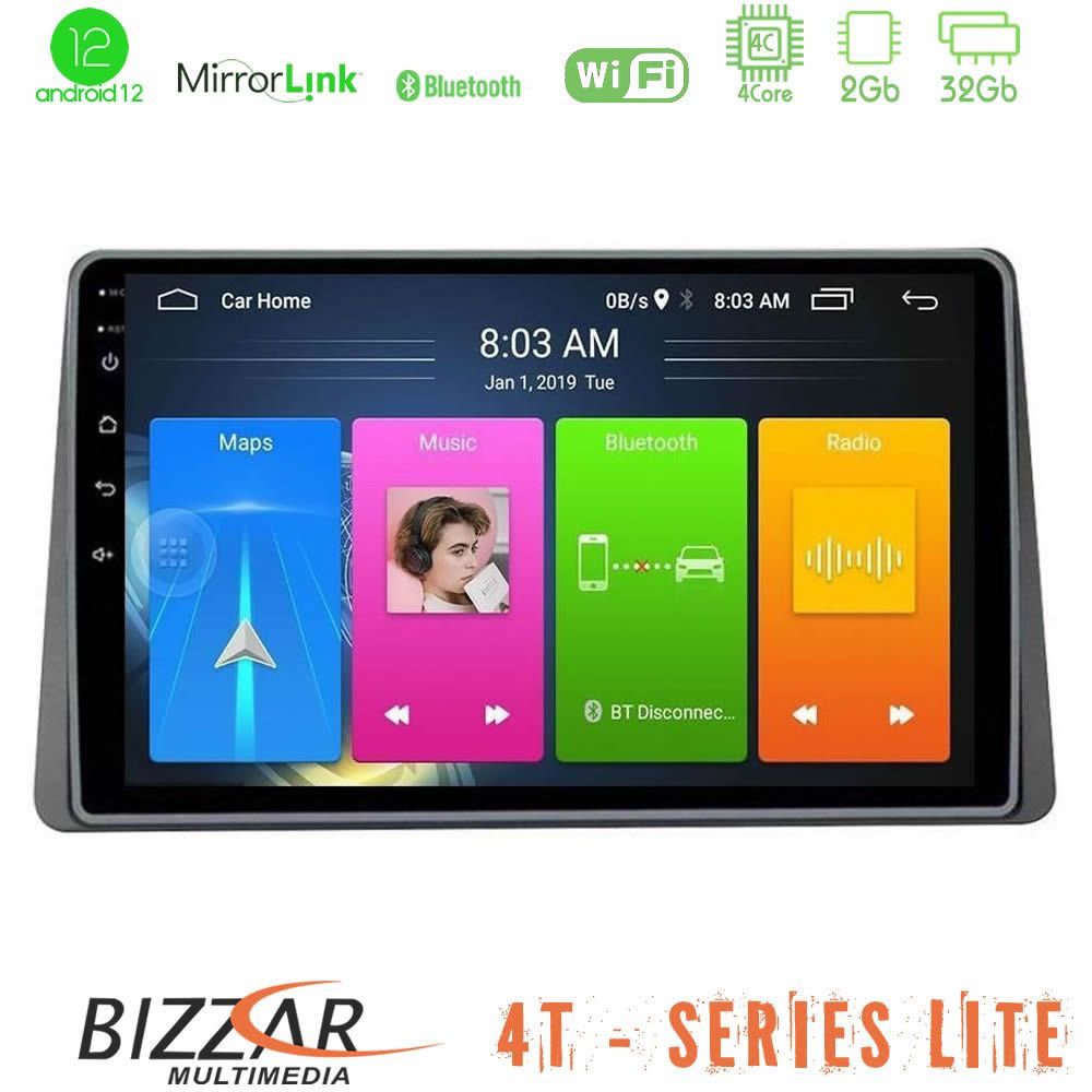 Bizzar 4T Series Dacia Duster 2019-> 4core Android12 2+32GB Navigation Multimedia Tablet 9" - U-LVB-DC0628