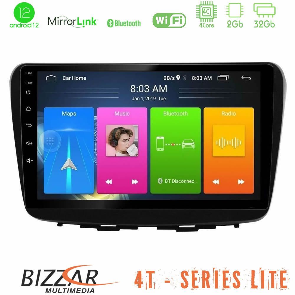 Bizzar 4T Series Suzuki Baleno 2016-2021 4core Android12 2+32GB Navigation Multimedia Tablet 9" - U-LVB-SZ0513