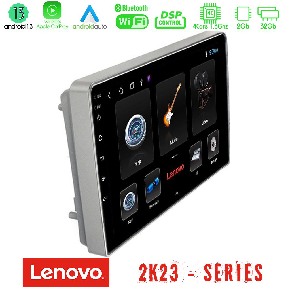 Lenovo Car Pad Opel Astra/Corsa/Antara/Zafira 4Core Android 13 2+32GB Navigation Multimedia Tablet 9" - U-LEN-OP0697