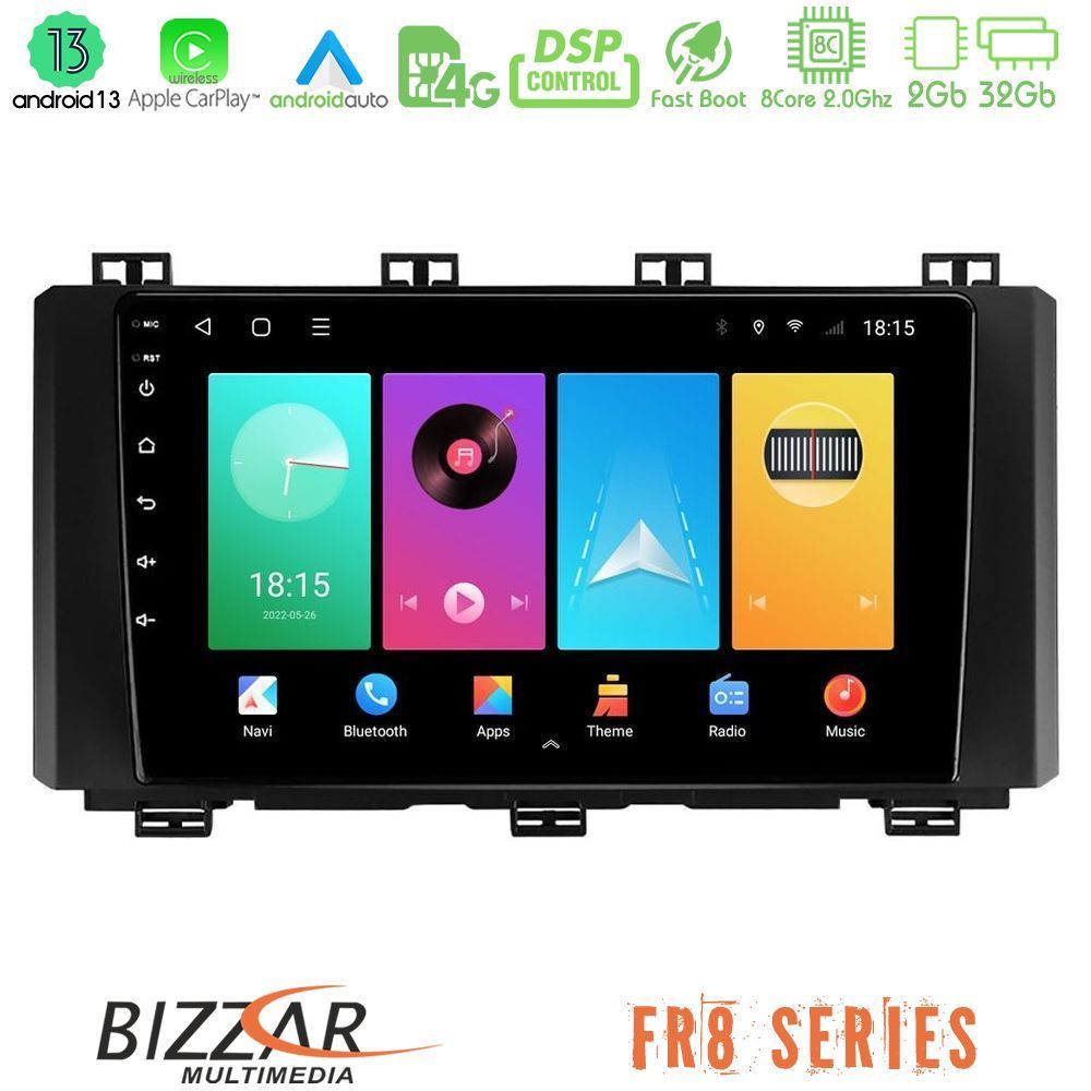 Bizzar FR8 Series Seat Ateca 2017-2021 8core Android13 2+32GB Navigation Multimedia Tablet 9" - U-FR8-ST015N