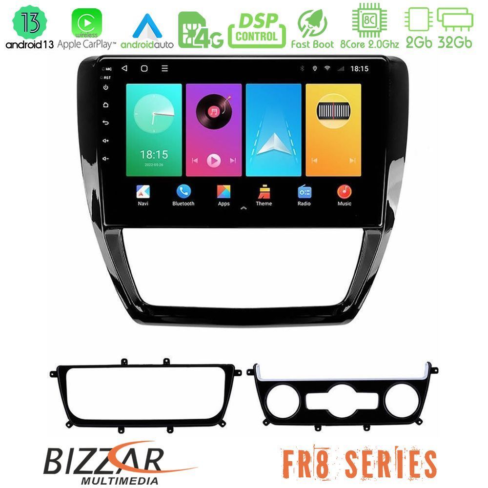 Bizzar FR8 Series VW Jetta 8core Android13 2+32GB Navigation Multimedia Tablet 10" - U-FR8-VW0001