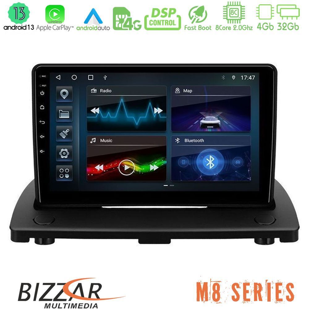 Bizzar M8 Series Volvo XC90 2006-2014 8Core Android13 4+32GB Navigation Multimedia Tablet 9" - U-M8-VL0976