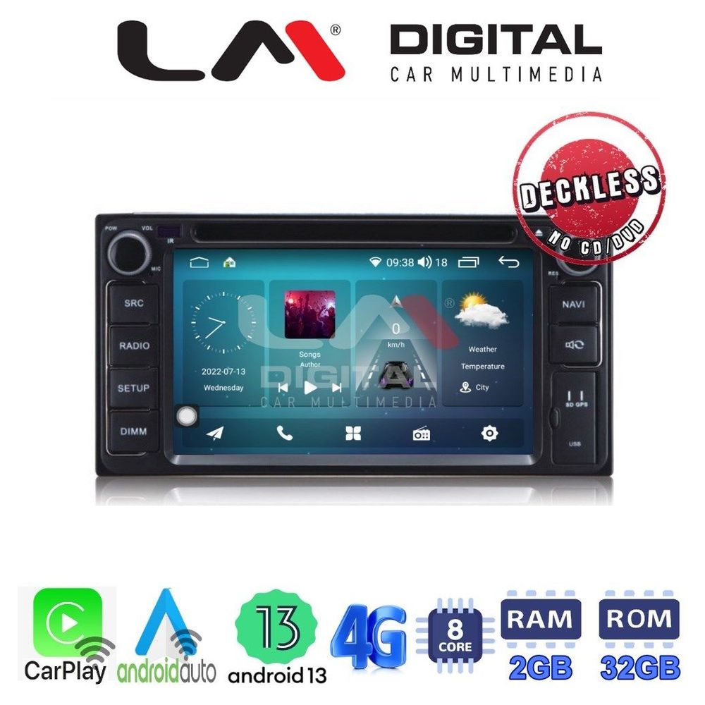 LM Digital - LM R8071 GPS Οθόνη OEM Multimedia Αυτοκινήτου για TOYOTA RAV4