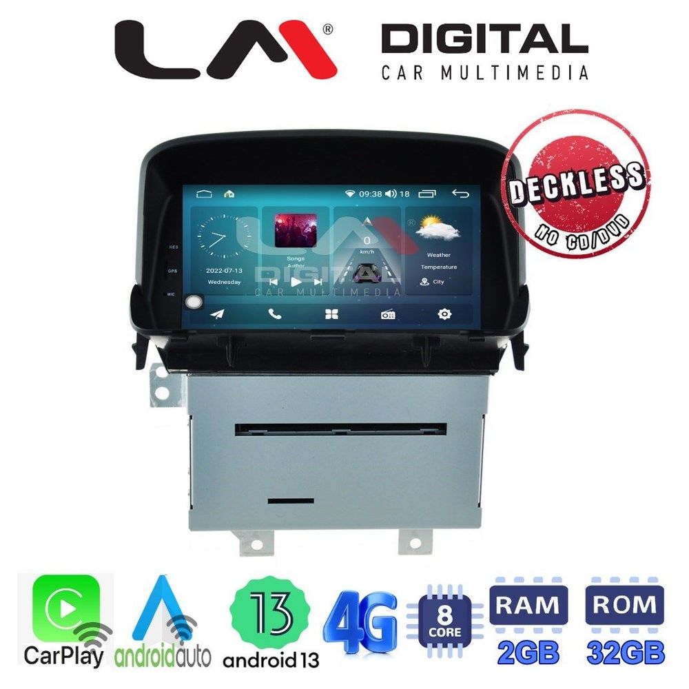 LM Digital - LM R8235 GPS Οθόνη OEM Multimedia Αυτοκινήτου για OPEL MOKKA 2012-2015 (CarPlay/AndroidAuto/BT/GPS/WIFI/GPRS)
