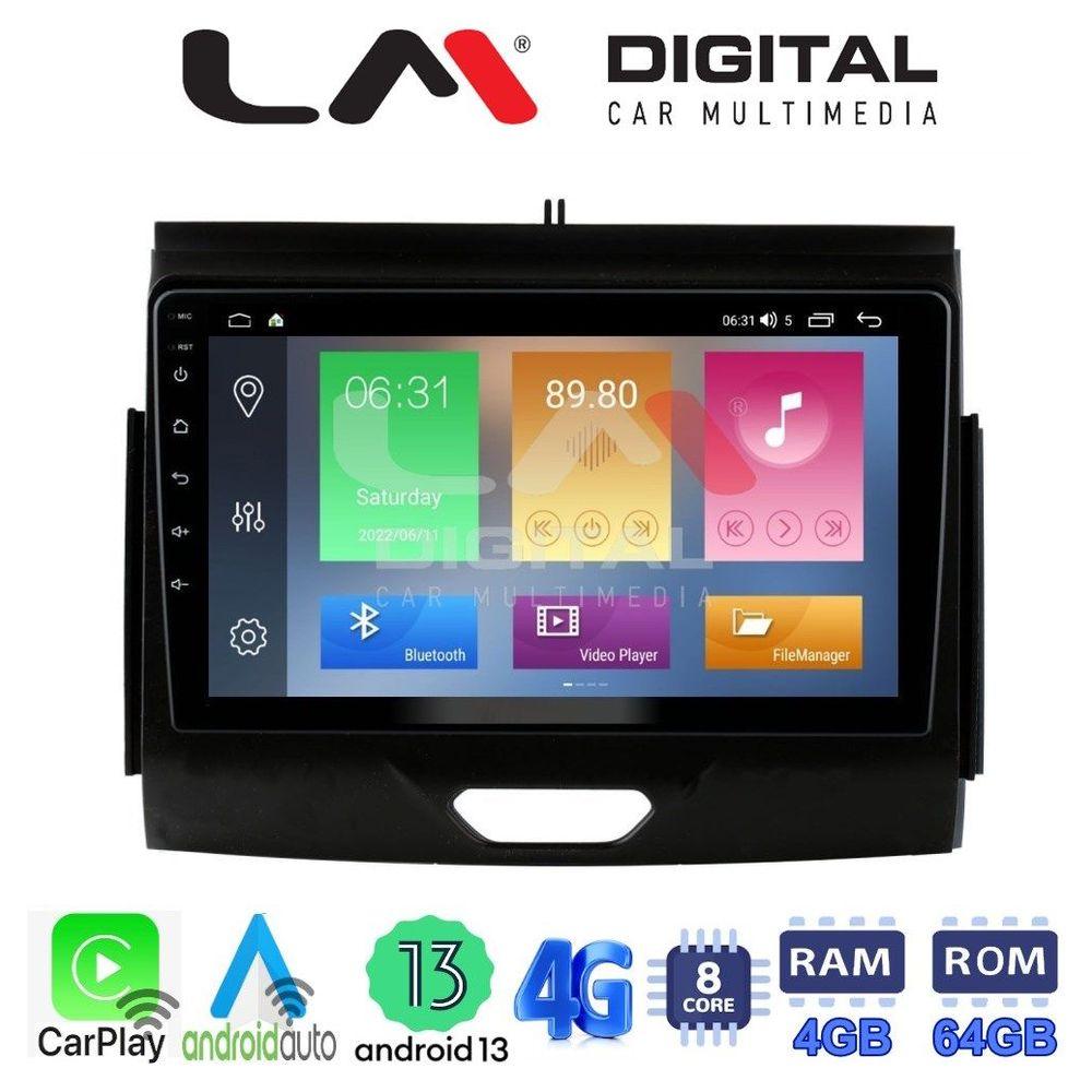 LM Digital - LM ZC8576B GPS Οθόνη OEM Multimedia Αυτοκινήτου για FORD RANGER 2015>2020 (CarPlay/AndroidAuto/BT/GPS/WIFI/GPRS)