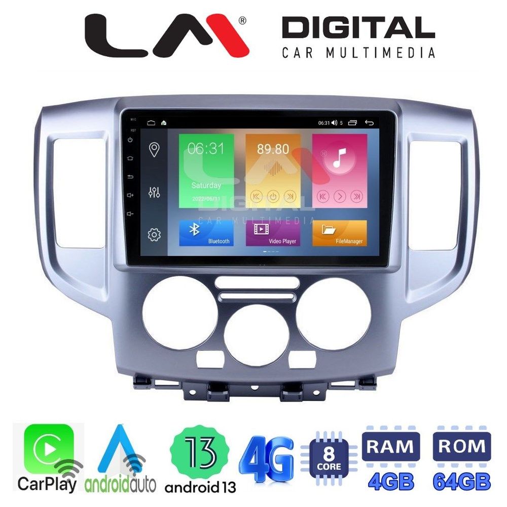 LM Digital - LM ZC8685 GPS Οθόνη OEM Multimedia Αυτοκινήτου για Nissan NV200 2009> (CarPlay/AndroidAuto/BT/GPS/WIFI/GPRS)