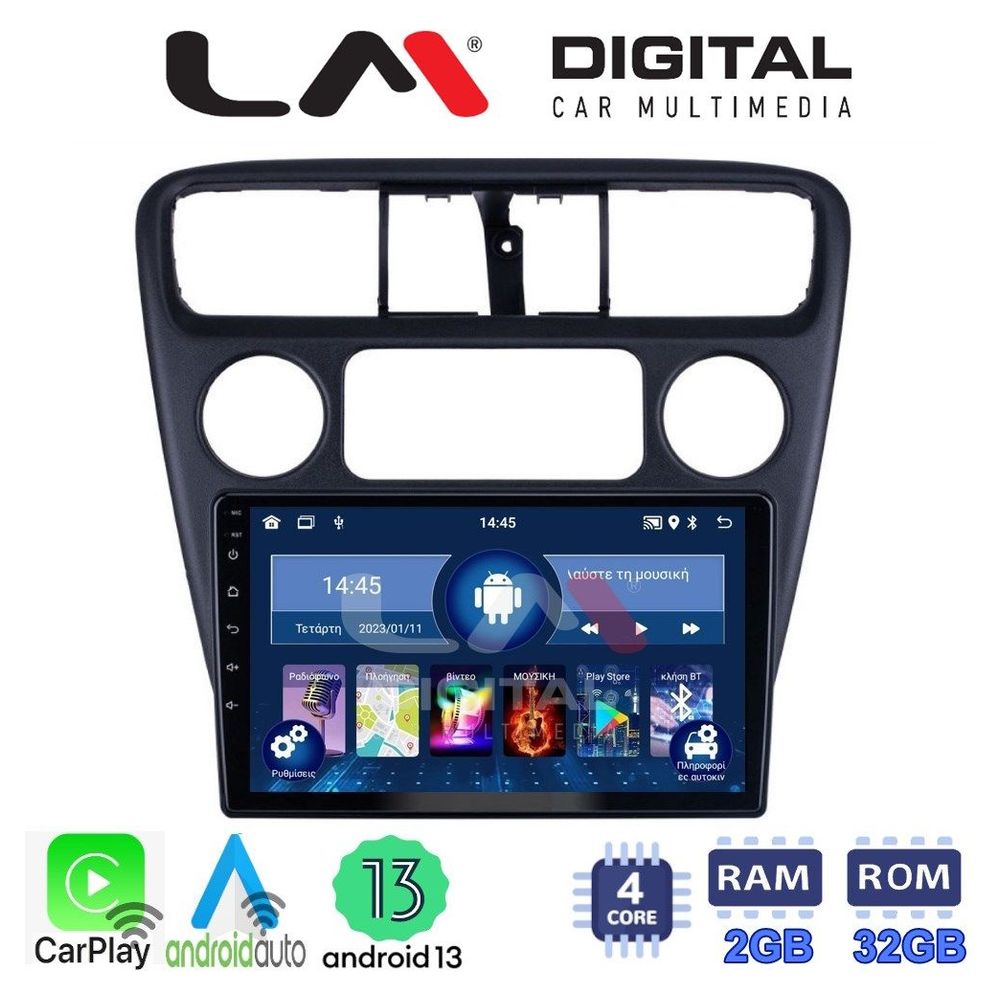 LM Digital - LM ZN4082 GPS Οθόνη OEM Multimedia Αυτοκινήτου για Honda Accord Coupe 1998>2004    (CarPlay/AndroidAuto/BT/GPS/WIFI/GPRS)