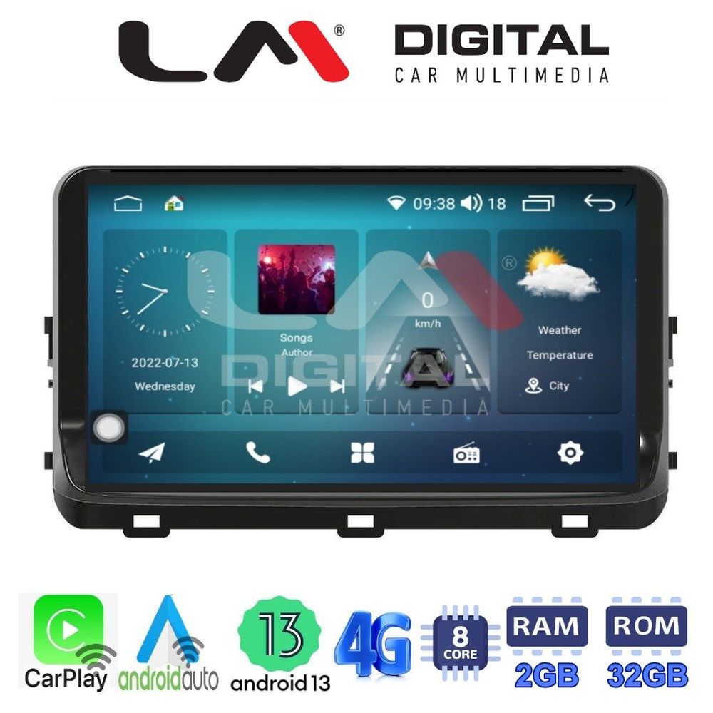 LM Digital - LM ZR8123 GPS Οθόνη OEM Multimedia Αυτοκινήτου για KIA XCEED 2018> (CarPlay/AndroidAuto/BT/GPS/WIFI/GPRS)