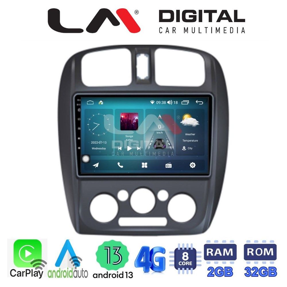 LM Digital - LM ZR8325 GPS Οθόνη OEM Multimedia Αυτοκινήτου για MAZDA 323 1999>2004 (CarPlay/AndroidAuto/BT/GPS/WIFI/GPRS)