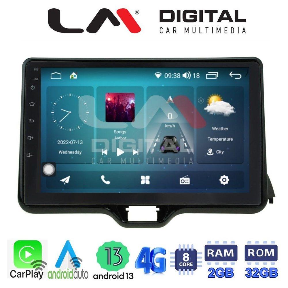 LM Digital - LM ZR8554 GPS Οθόνη OEM Multimedia Αυτοκινήτου για TOYOTA YARIS 2020> (CarPlay/AndroidAuto/BT/GPS/WIFI/GPRS)
