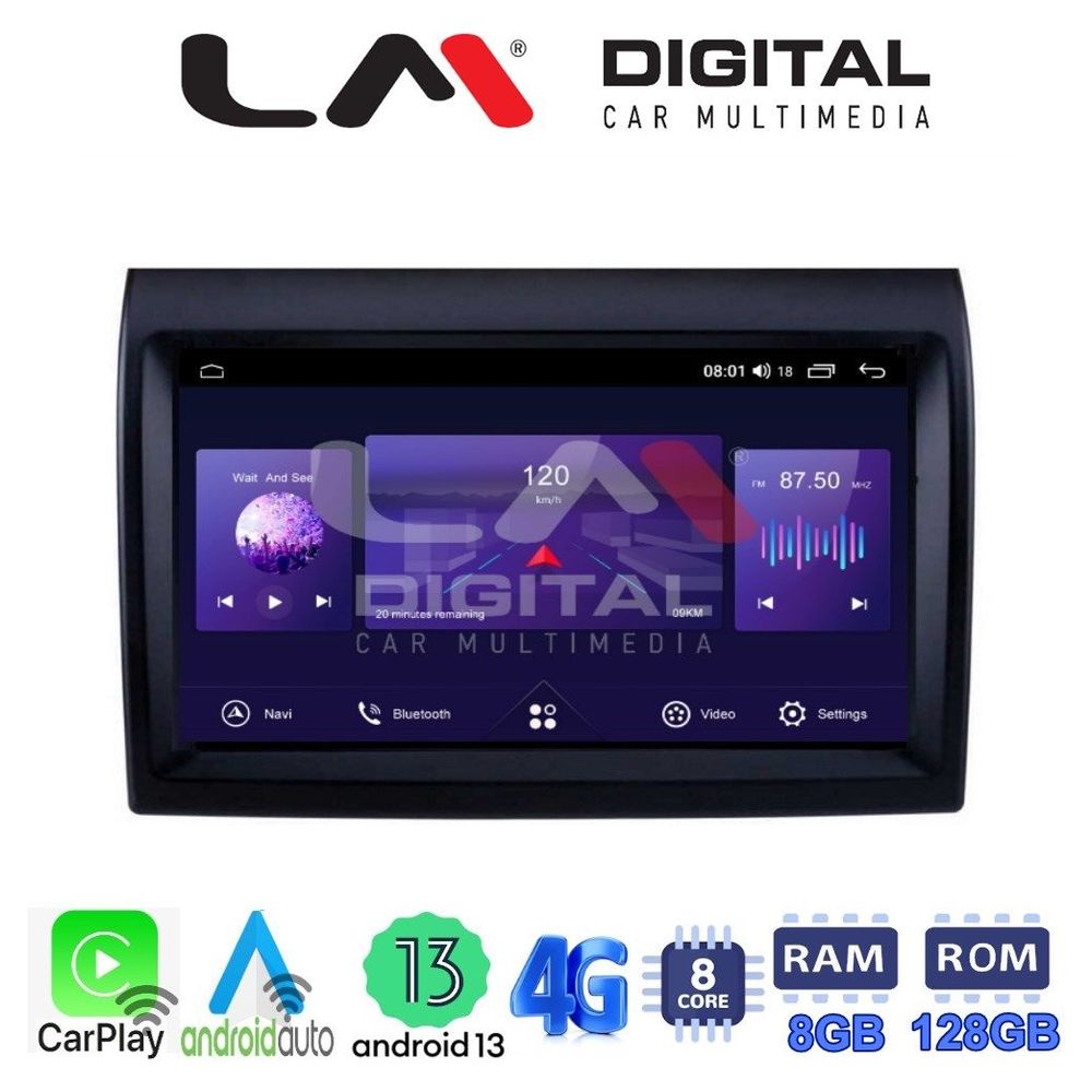 LM Digital - LM ZT8193 GPS Οθόνη OEM Multimedia Αυτοκινήτου για DUCATO