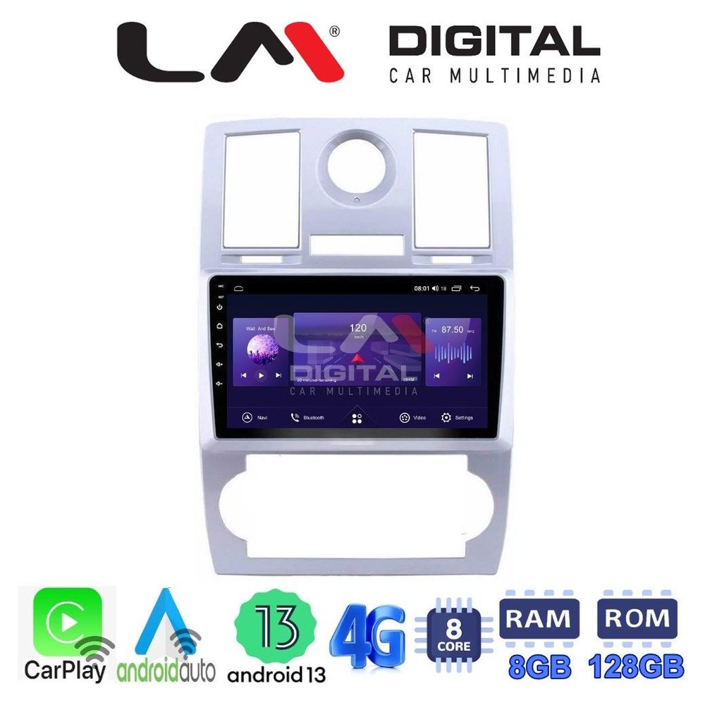 LM Digital - LM ZT8285 GPS Οθόνη OEM Multimedia Αυτοκινήτου για CHRYSLER 300C 2005 > 2010 (CarPlay/AndroidAuto/BT/GPS/WIFI/GPRS)