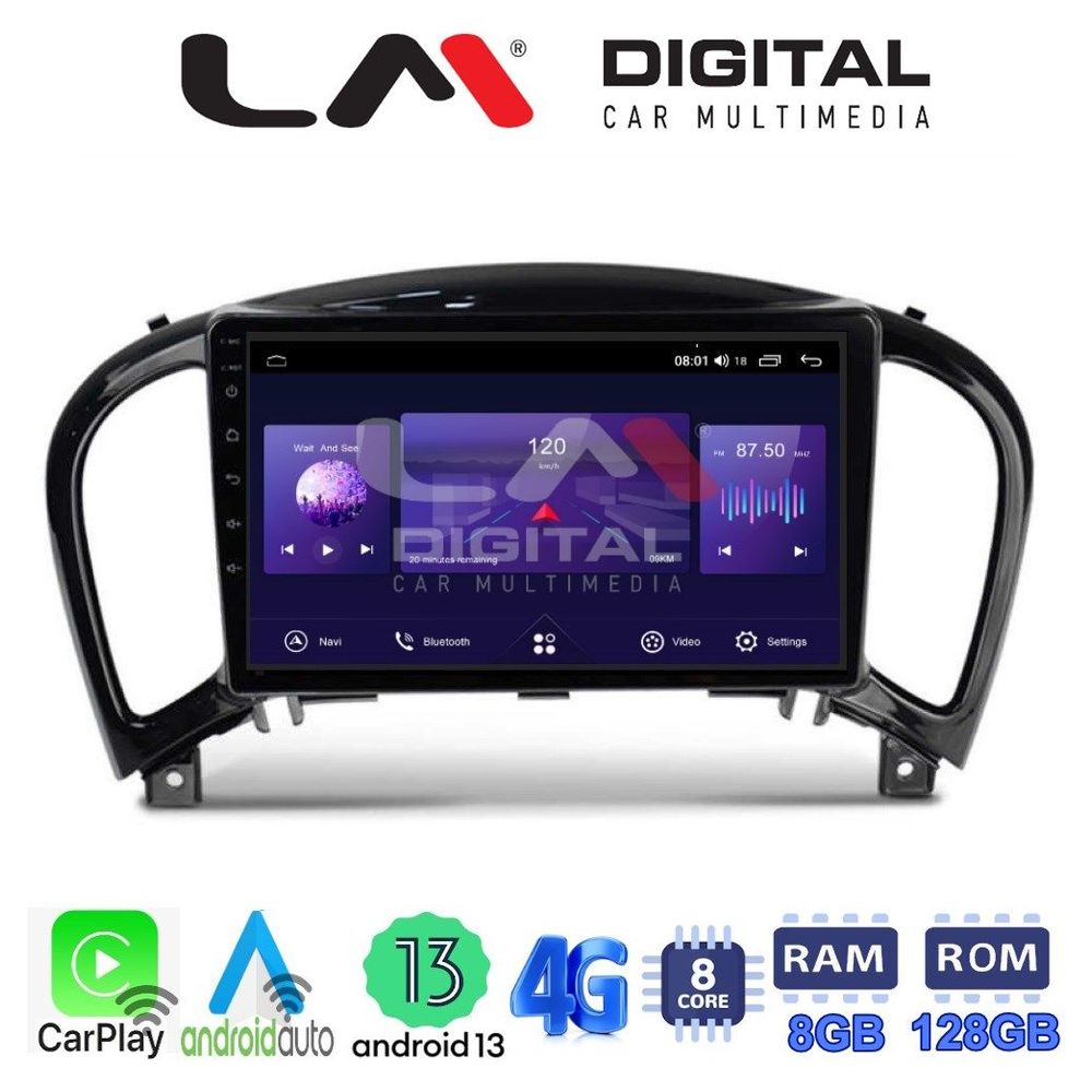 LM Digital - LM ZT8352 GPS Οθόνη OEM Multimedia Αυτοκινήτου για NISSAN JUKE 2009> (CarPlay/AndroidAuto/BT/GPS/WIFI/GPRS)
