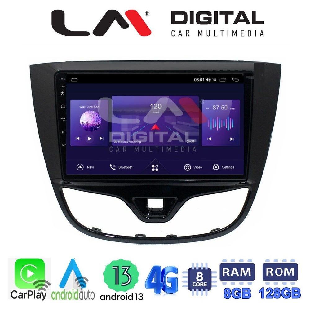 LM Digital - LM ZT8479 GPS Οθόνη OEM Multimedia Αυτοκινήτου για OPEL KARL 2014-2019 (CarPlay/AndroidAuto/BT/GPS/WIFI/GPRS)