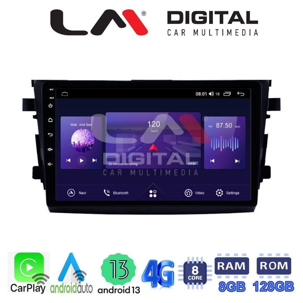 LM Digital - LM ZT8599 GPS Οθόνη OEM Multimedia Αυτοκινήτου για SUZUKI CELERIO 2015> (CarPlay/AndroidAuto/BT/GPS/WIFI/GPRS)