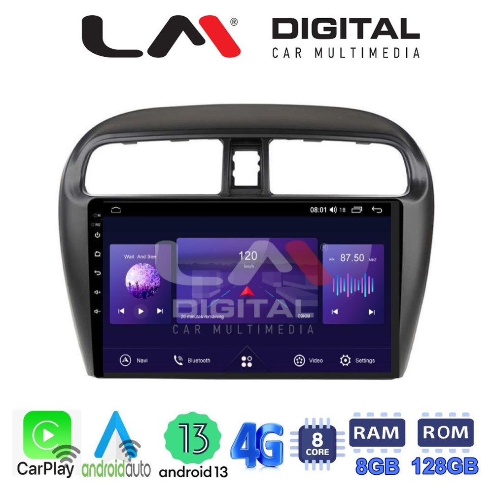 LM Digital - LM ZT8850 GPS Οθόνη OEM Multimedia Αυτοκινήτου για Mitsubishi Spacestar 2013> (CarPlay/AndroidAuto/BT/GPS/WIFI/GPRS)