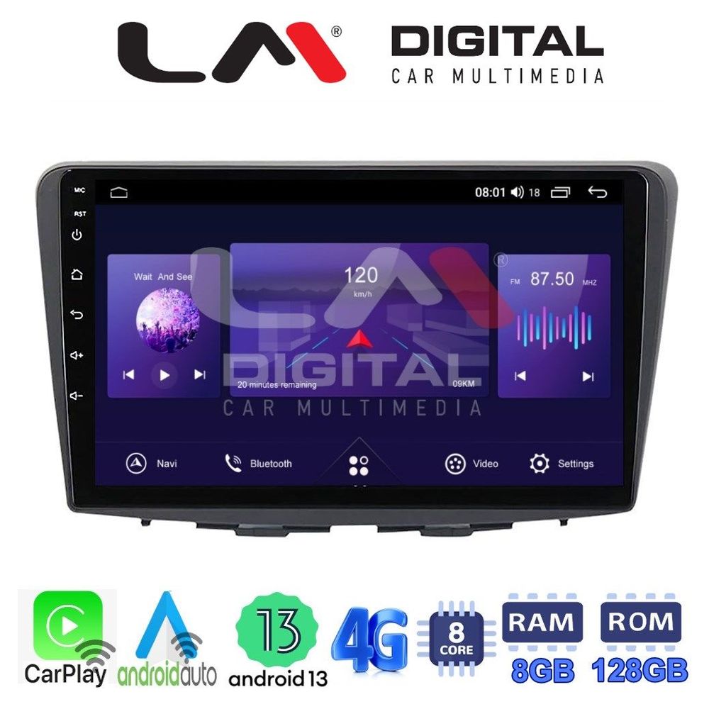 LM Digital - LM ZT8955 GPS Οθόνη OEM Multimedia Αυτοκινήτου για Suzuki Baleno 2015 > (CarPlay/AndroidAuto/BT/GPS/WIFI/GPRS)