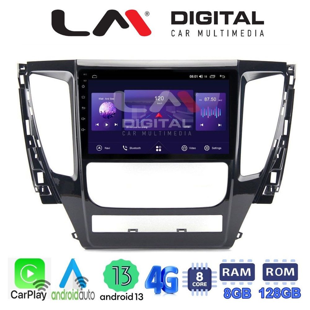 LM Digital - LM ZT8992 GPS Οθόνη OEM Multimedia Αυτοκινήτου για Mitsubishi Pajero 2014> (CarPlay/AndroidAuto/BT/GPS/WIFI/GPRS)