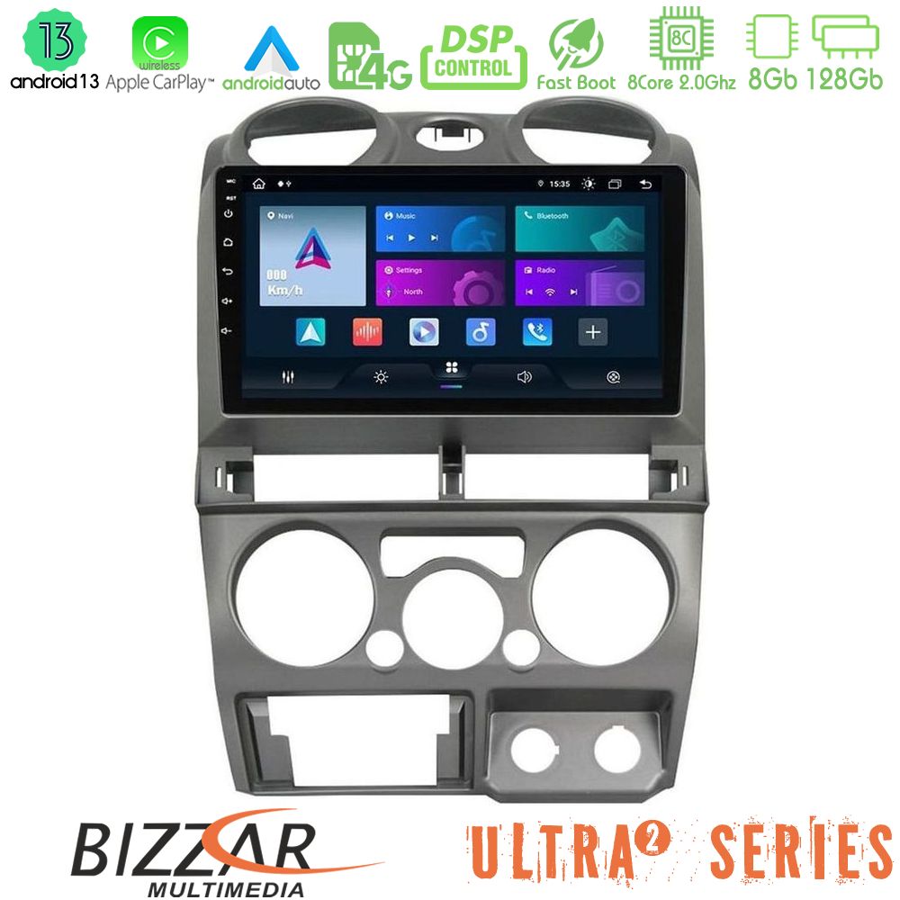 Bizzar Ultra Series Isuzu D-Max 2007-2011 8core Android13 8+128GB Navigation Multimedia Tablet 9" - U-UL2-IZ0770