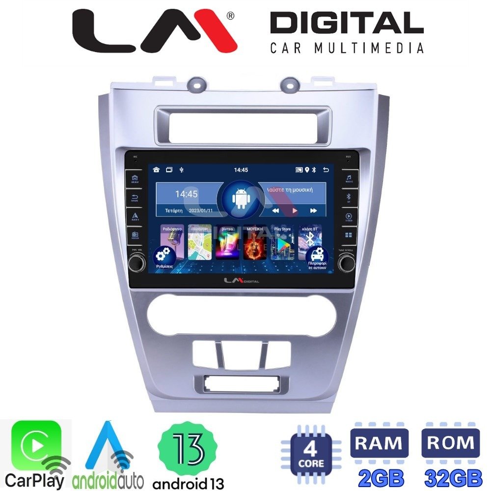 LM Digital - LM ZG4047 GPS Οθόνη OEM Multimedia Αυτοκινήτου για Ford Fusion 2012>2017 (CarPlay/AndroidAuto/BT/GPS/WIFI/GPRS)
