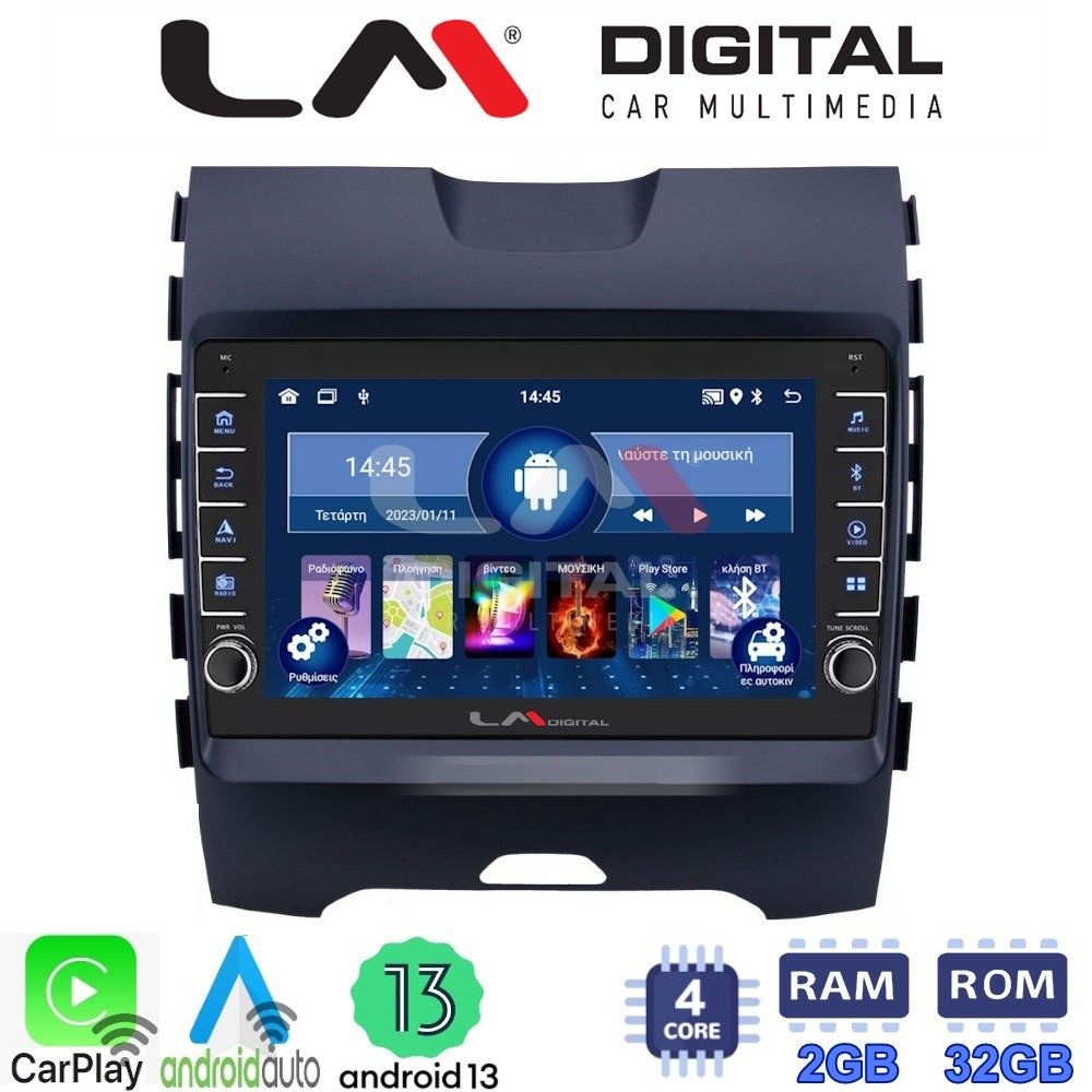 LM Digital - LM ZG4248 GPS Οθόνη OEM Multimedia Αυτοκινήτου για Ford Edge 2016 > (CarPlay/AndroidAuto/BT/GPS/WIFI/GPRS)