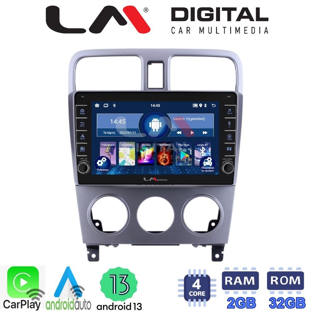 LM Digital - LM ZG4526 GPS Οθόνη OEM Multimedia Αυτοκινήτου για SUBARU FORESTER 2002>2007 (CarPlay/AndroidAuto/BT/GPS/WIFI/GPRS)
