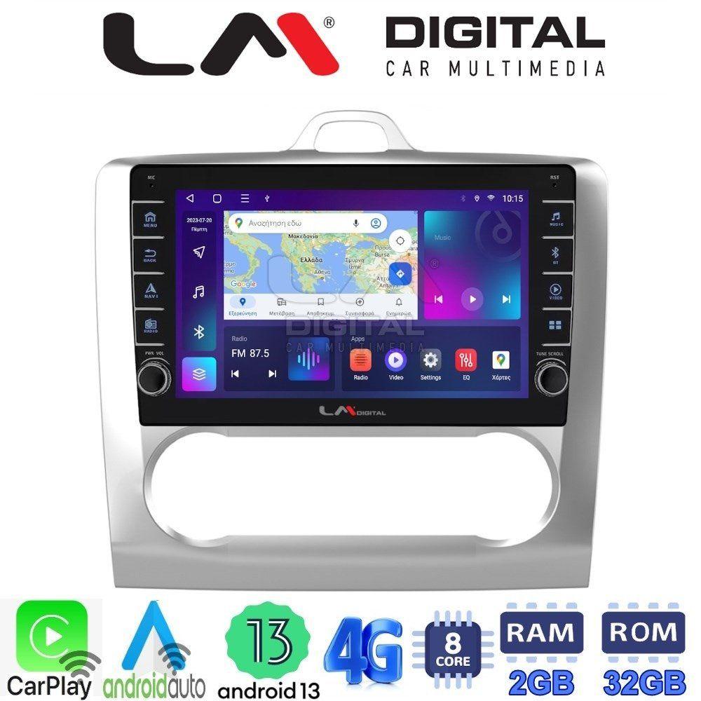 LM Digital - LM ZG8328 GPS Οθόνη OEM Multimedia Αυτοκινήτου για FORD FOCUS 2004>2012 (CarPlay/AndroidAuto/BT/GPS/WIFI/GPRS)