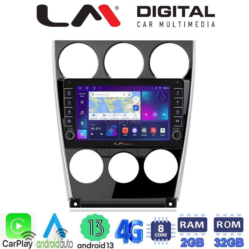 LM Digital - LM ZG8436 GPS Οθόνη OEM Multimedia Αυτοκινήτου για MAZDA 6 facelift 2005>2008  (CarPlay/AndroidAuto/BT/GPS/WIFI/GPRS)