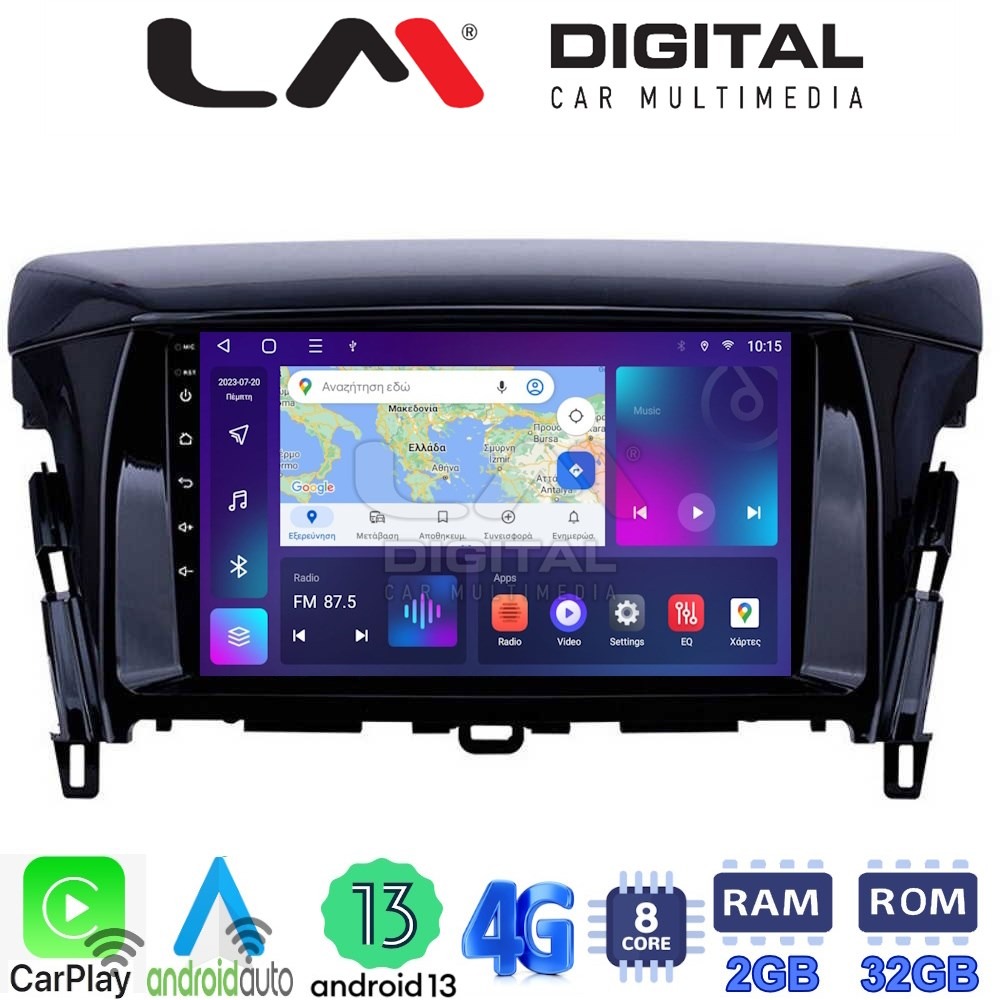 LM Digital - LM ZE8030 GPS Οθόνη OEM Multimedia Αυτοκινήτου για MITSUBISHI ECLIPSE CROSS 2018> (CarPlay/AndroidAuto/BT/GPS/WIFI/GPRS)