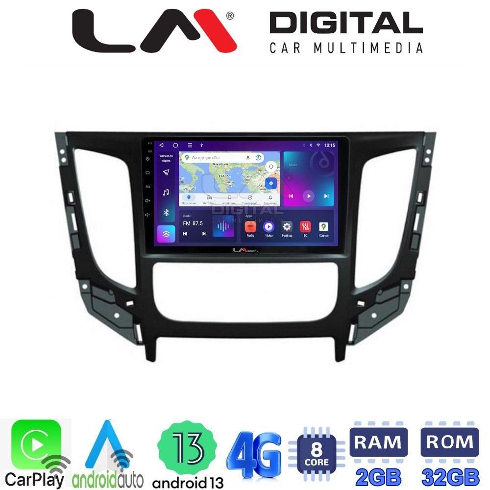 LM Digital - LM ZE8230 GPS Οθόνη OEM Multimedia Αυτοκινήτου για Mitsubishi L200 2014 >Μόνο για αυτοκίνητα με Κλιματισμό (CarPlay/AndroidAuto/BT/GPS/WIFI/GPRS)
