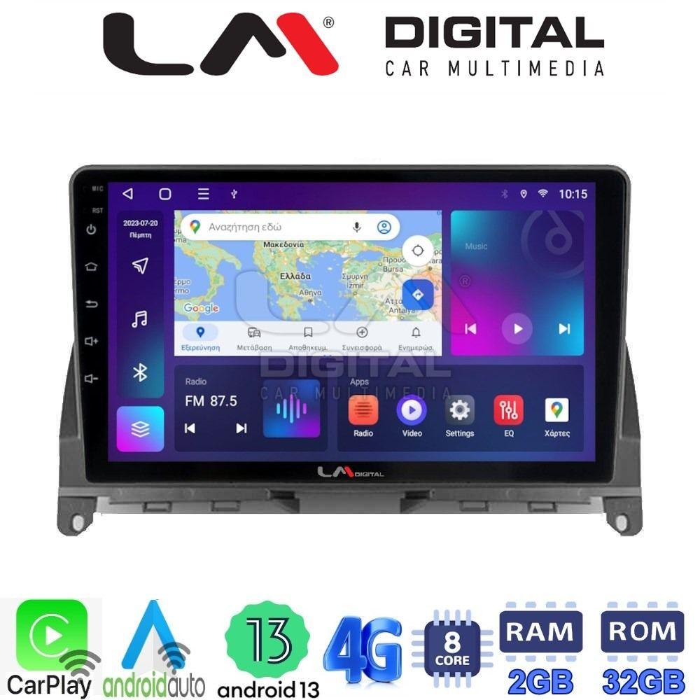 LM Digital - LM ZE8265 GPS Οθόνη OEM Multimedia Αυτοκινήτου για MERCEDES C CLASS (W204) 2007>2011 (CarPlay/AndroidAuto/BT/GPS/WIFI/GPRS)
