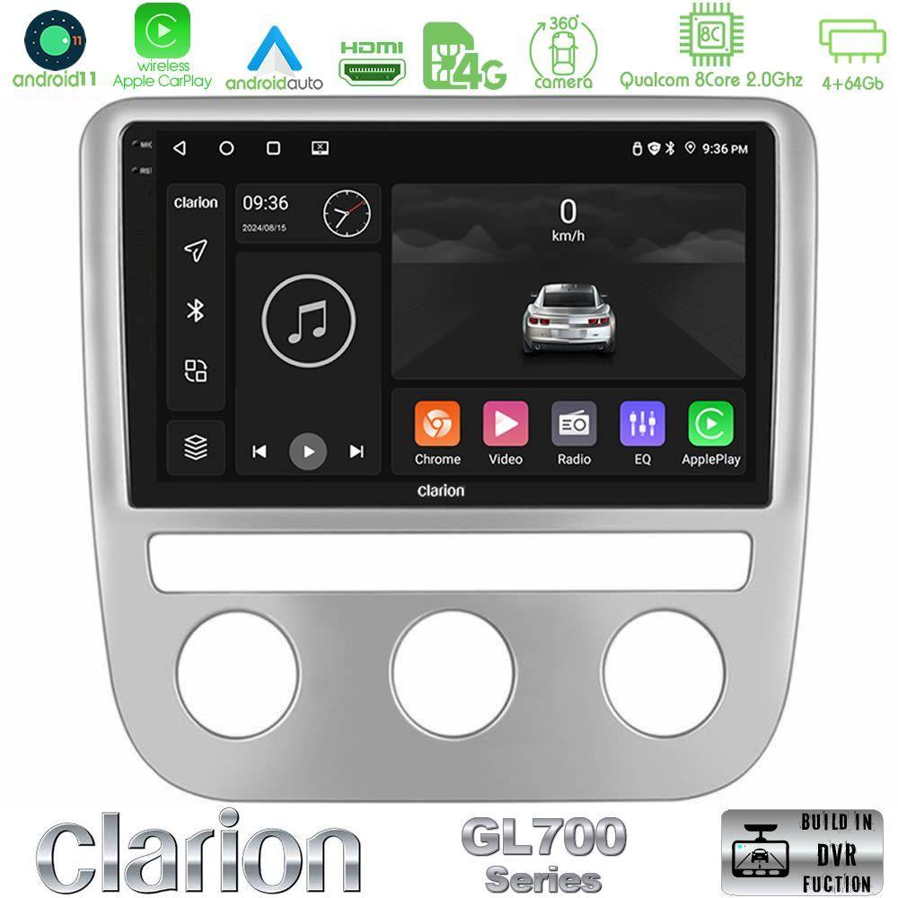 Clarion GL700 Series 8Core Android13 4+64GB VW Scirocco / Eos Navigation Multimedia Tablet 9" Με Carplay & Android Auto - U-GL7-VW0084