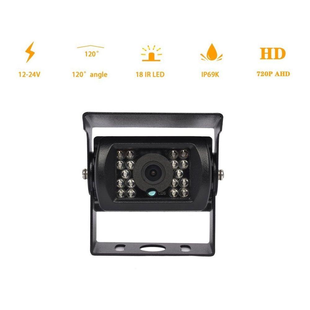 Bizzar Κάμερα Οπισθοπορείας Φορτηγού/Λεωφορείου (12-24V) AHD720 και CVBS (10m Καλώδιο) - C-BC-201M