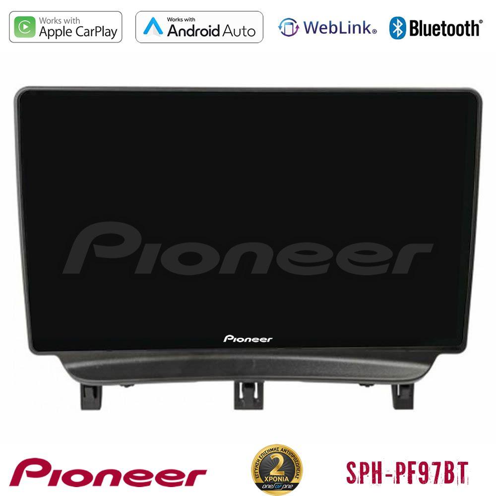Pioneer SPH-PF97BT Series Ford Courier 2015-2023 Multimedia Station 9" (Tablet Style) Με Carplay & Android Auto - U-SPH-FD1794