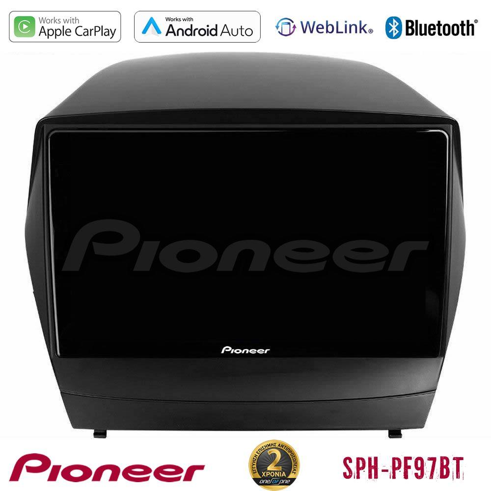 Pioneer SPH-PF97BT Series    Hyundai IX35 Auto A/C Multimedia Station 9" (Tablet Style) Με Carplay & Android Auto - U-SPH-HY0029