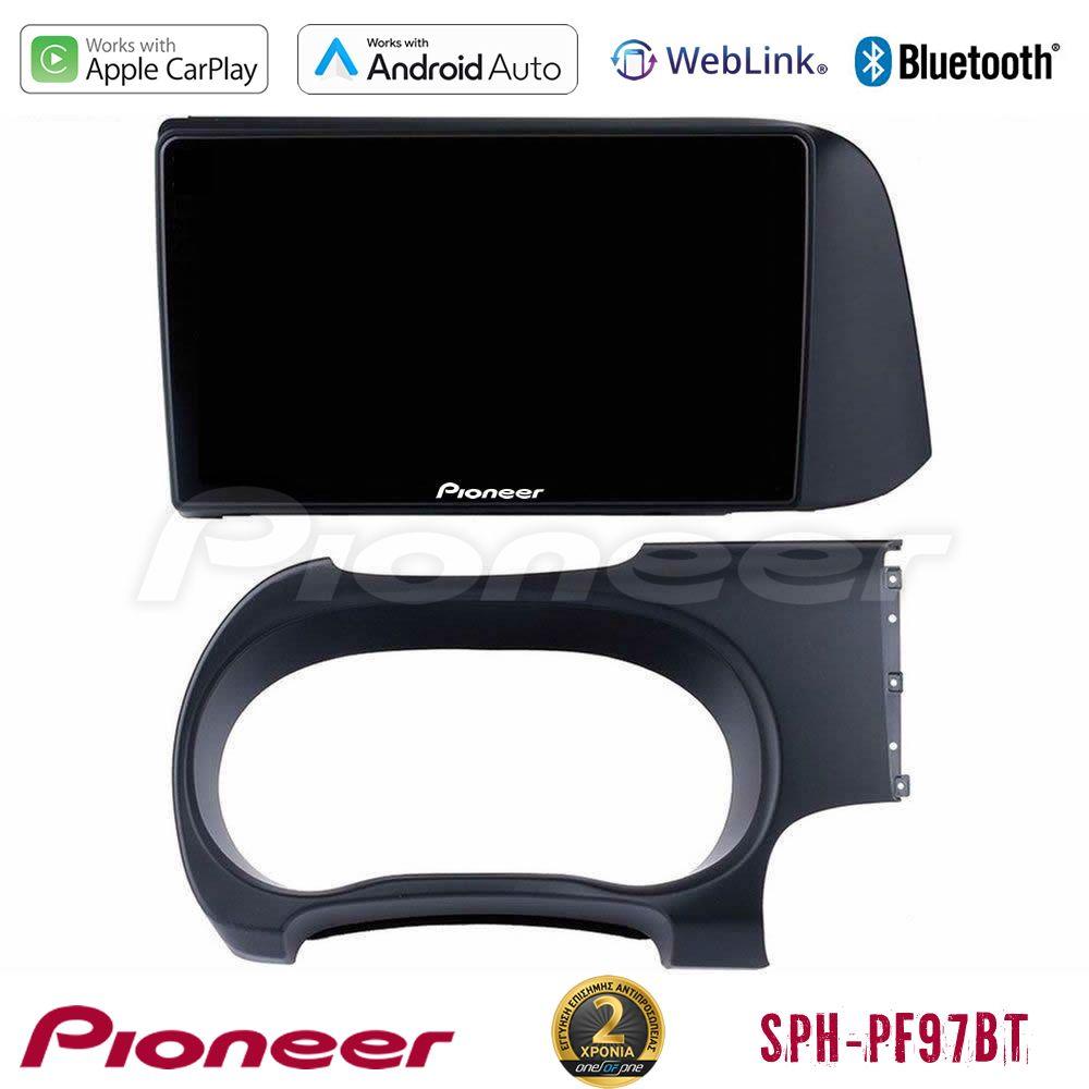 Pioneer SPH-PF97BT Series    Hyundai i10 Multimedia Station 9" (Tablet Style) Με Carplay & Android Auto - U-SPH-HY0679
