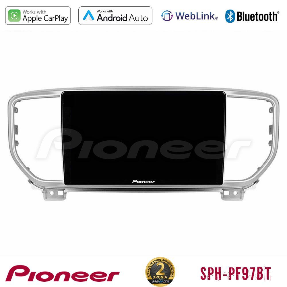 Pioneer SPH-PF97BT Series    Kia Sportage 2018-2021 Multimedia Station 9" (Tablet Style) Με Carplay & Android Auto - U-SPH-KI0516