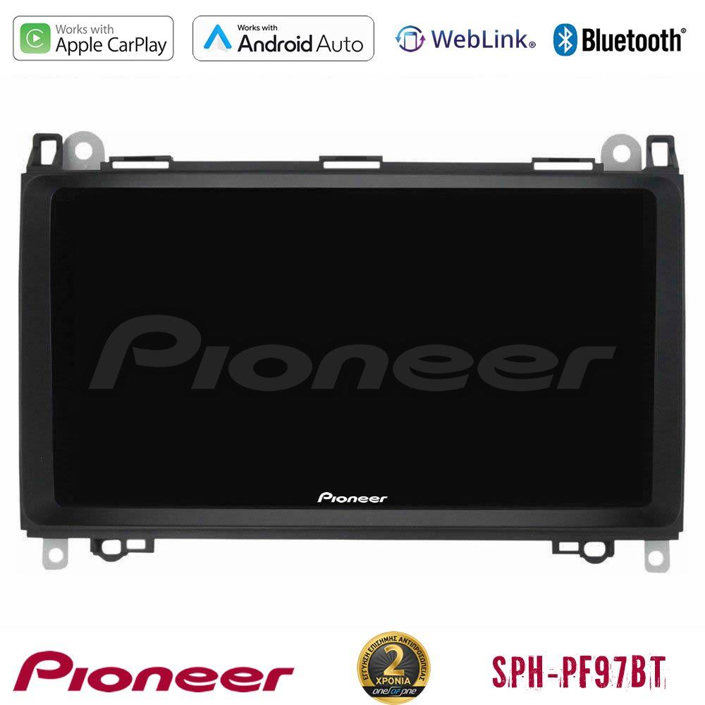 Pioneer SPH-PF97BT Series    Mercedes A/B/Vito/Sprinter Class Multimedia Station 9" (Tablet Style) Με Carplay & Android Auto - U-SPH-MB0759