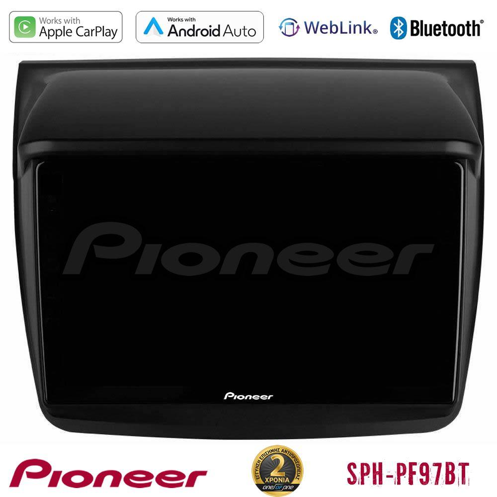 Pioneer SPH-PF97BT Series    Mitsubishi L200 Multimedia Station 9" (Tablet Style) Με Carplay & Android Auto - U-SPH-MT0314