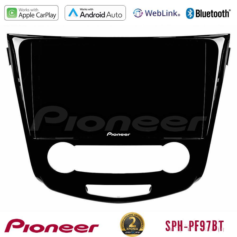 Pioneer SPH-PF97BT Series    Nissan Qashqai J11 (Manual A/C) Multimedia Station 9" (Tablet Style) Με Carplay & Android Auto - U-SPH-NS0004M