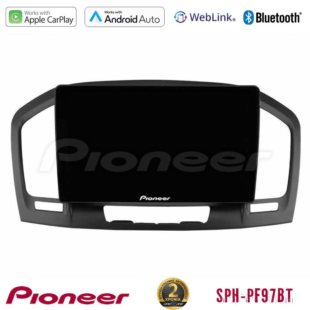 Pioneer SPH-PF97BT Series    Opel Insignia 2008-2013 Multimedia Station 9" (Tablet Style) Με Carplay & Android Auto - U-SPH-OP0462