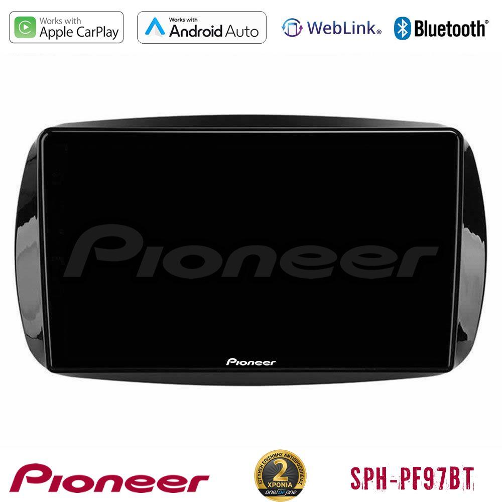 Pioneer SPH-PF97BT Series    Smart 453 Multimedia Station 9" (Tablet Style) Με Carplay & Android Auto - U-SPH-SM0861