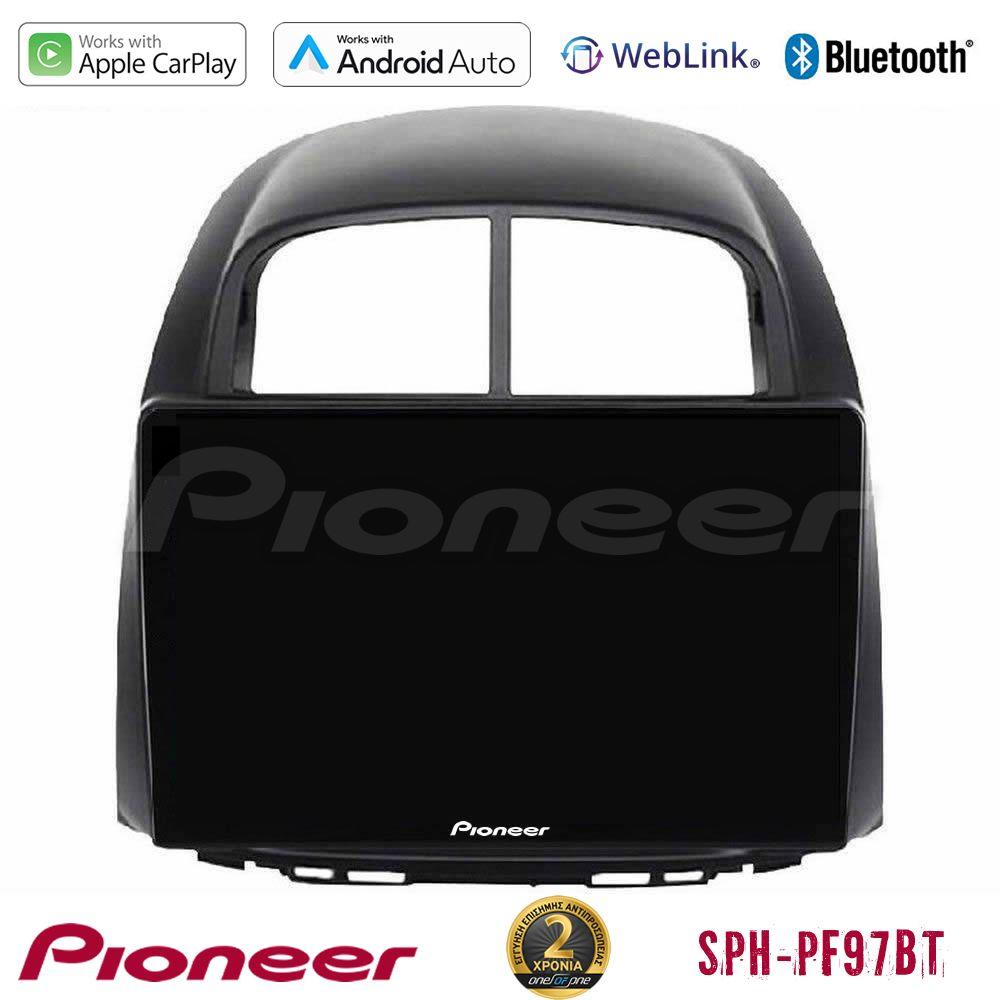 Pioneer SPH-PF97BT Series    Daihatsu Sirion/Subaru Justy Multimedia Station 9" (Tablet Style) Με Carplay & Android Auto - U-SPH-DH0527