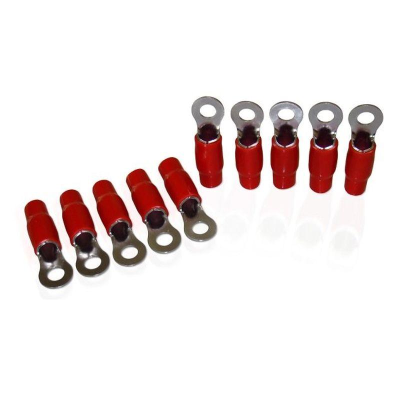 Bizzar 8ga Ring Terminal Red (Συσκ. 20τμχ) - D-BRT8GA/RED