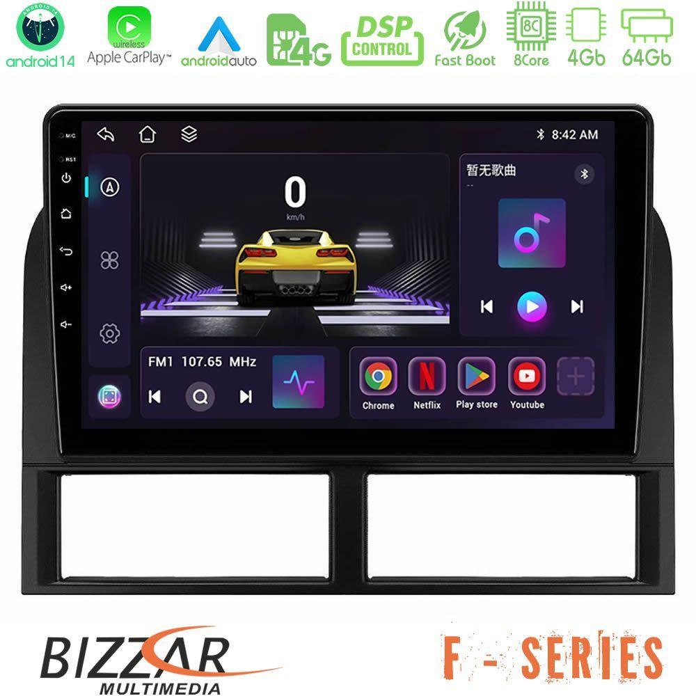 Bizzar F Series 8Core Android14 4+64GB  Jeep Grand Cherokee 1999-2004 Navigation Multimedia Tablet 9" Με Carplay & Android Auto - U-F-JP027N